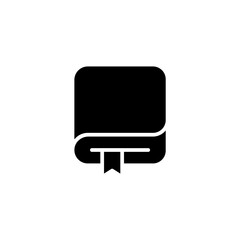 Leinwandbilder - book icon is designed in a visually appealing and easily recognizable style. It’s suitable for various visual needs such as apps, digital media, or other graphic design projects