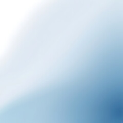 Poster - Abstract blue and white soft blur gradient, clean minimalist background, ai
