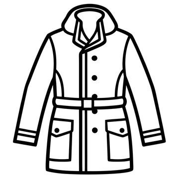 Tactical Parka Jacket Vector