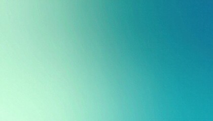 Poster - Abstract Gradient Background in Seafoam Green and Celeste with Grain Texture