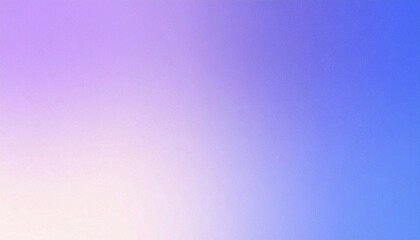 Poster - Abstract Gradient Lilac Fading To Periwinkle With Grain Film Texture Overlay