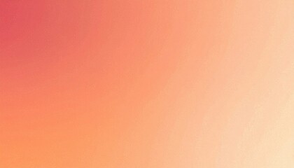 Poster - Firefly Coral To Terracotta Gradient With Earthy Grain Overlay Southwestern Aesthetic