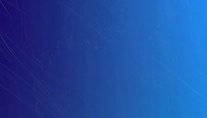 Poster - Gradient Transition from Cerulean to Midnight Blue with Analog Film Scratches and Speckled Details
