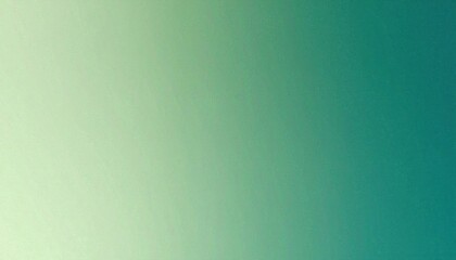 Poster - Jade Green To Celadon Gradient Background With Analog Noise Overlay And Textured Surface