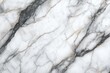 © Mariya - Close-up texture of white marble surface with distinct dark grey and brown veins creating a natural stone pattern