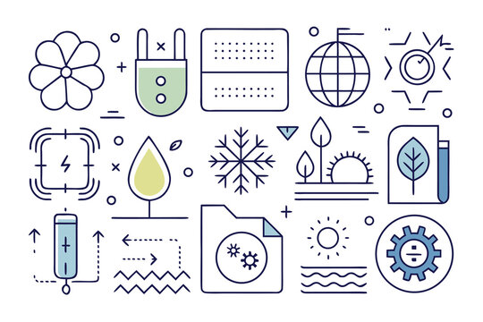 Clean minimalist vector illustration showcasing a silhouette