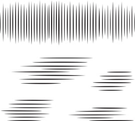 Poster - Black abstract lines on white background vector