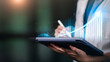 © chaylek - concept of finance and investment ,profit growth management ,financial graphical and statistical analysis ,Stock and currency fund management ,bank interest management ,high return investment