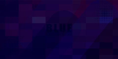Poster - Abstract blue background. Modern simple blue geometric design. Minimal shapes. Suit for booklet, brochure, banner, poster, website, flyer, cover, corporate, backdrop. Vector illustration
