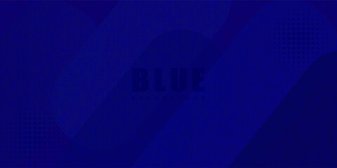 Leinwandbilder - Abstract blue background. Modern simple blue geometric design. Minimal shapes. Suit for booklet, brochure, banner, poster, website, flyer, cover, corporate, backdrop. Vector illustration