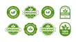 © MadeDirgaPepe - organic food fresh eco vegetarian product vegan label sticker
