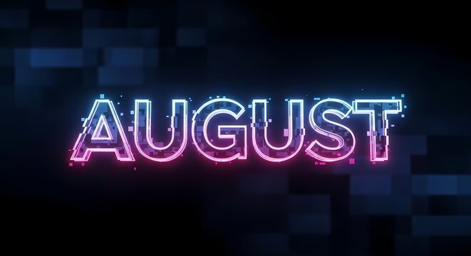 Neon word 