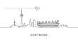 © godsfavoritearts - Dortmund Skyline Airport Minimalism.
