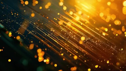 Poster - Abstract Background with Shimmering Lights and Sparkling Dust in Vibrant Colors for Creative Projects