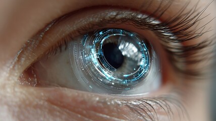 Poster - Biometric technology integrating AI for eye recognition using advanced fingerprint analysis