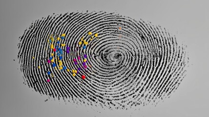 Poster - Exploring biometric security with fingerprint analysis and eye recognition technology