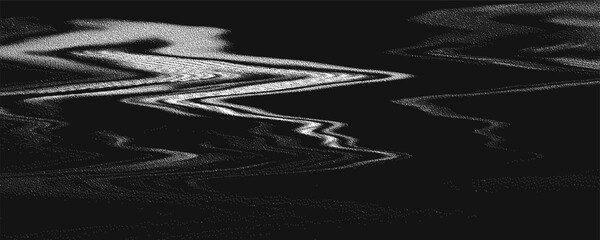Leinwandbilder - Glitch background. VHS grunge texture with noise effect and pixelation. Analog video digital errors. Retro pixel backdrop. Vector illustration.