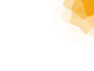 Poster - Geometric abstract design of warm colors creates a modern background element