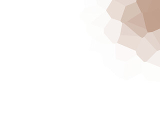 Poster - Abstract shapes in pastel tones creating a modern mosaic pattern design