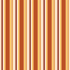 Wall Mural - seamless striped pattern in brown.vertical stripes lines abstract repeat pattern for autumn.vector i
