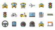 © Faried - Construction and Transportation Icon Set for Web and Vector Design