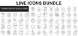 © Shelly - Cosmetology and self care Icons Bundle vector collection