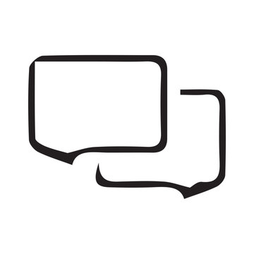 Chat Box Icon Vector