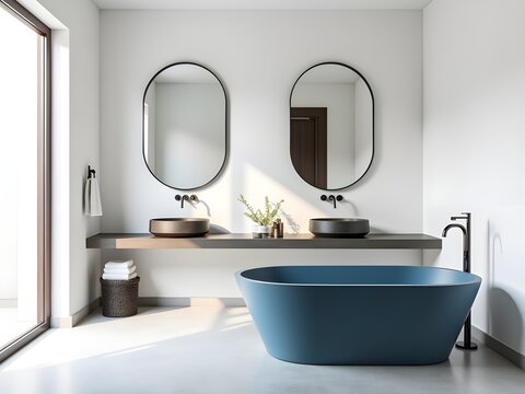 Modern Bathroom Elegance with Minimalist Flair