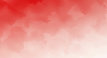 Poster - Abstract Red Watercolor Background Texture