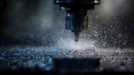 Poster - Precise metal hining in an advanced manufacturing setting