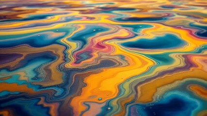Wall Mural - Abstract Colorful Swirls Background Texture