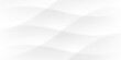 © Svetlana Ievleva - White abstract wave bg, medical corporate presentation. Subtle grey pattern, cut minimal gray texture. Wavy line sunlight ripple, medicine seamless soft 3d shadow overlay. Science curved simple wall