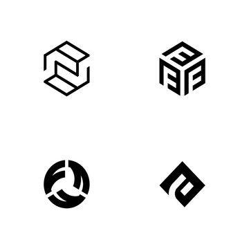 vector logo of the initial F