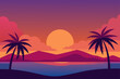 © Gita - sunset in the desert