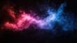© Farich Maula Shidana - Cosmic Nebula: A Celestial Dance of Red and Blue