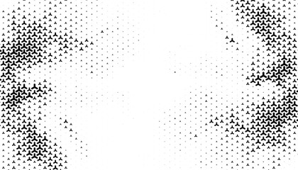 Poster - Black and white abstract halftone pattern with smooth transition effect for sporty background and jersey design. Fully editable vector element. Vector Format Illustration 