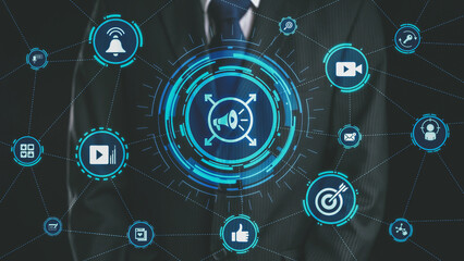 Poster - Content marketing interface with data dashboards, analytics charts, and content tools. Marketing success comes from content performance, content planning, and marketing optimization. Spire