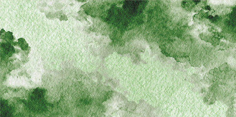 Aufkleber - Watercolor border isolated on white, artistic background. splash brush  on paper watercolor background.