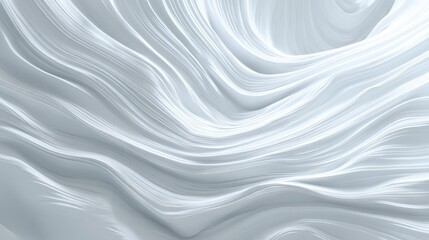 Poster - Abstract white wave texture background. Design element