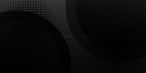 Leinwandbilder - Abstract black background. Modern and Creative Trend Design in vector illustration
