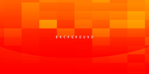 Leinwandbilder - Orange abstract geometric background. can be used for banner, layout, annual report, web design. Eps10 vector