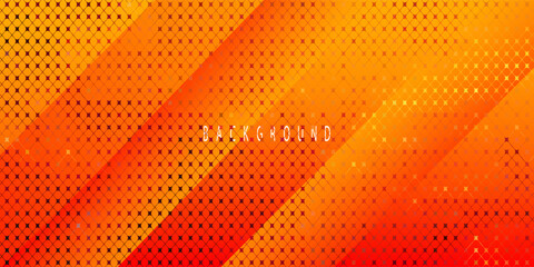 Leinwandbilder - Abstract gradient orange with stripe background vector