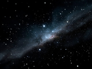 Wall Mural - Image of Stars and Nebula in Space