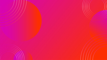 Leinwandbilder - Modern Gradient Abstract Backgrounds with Vibrant Color Blends and Fluid Shapes.