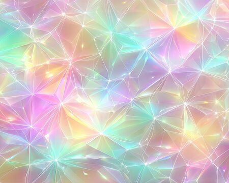 Abstract Colorful Geometric Pattern Background