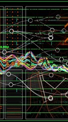 Poster - Creating animation of complex data visualization with graphs and charts on screen