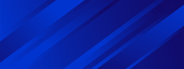 Leinwandbilder - Abstract blue gradient geometric shape abstract background. Modern futuristic background.