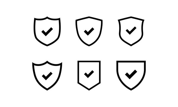 Symbol security protection logo