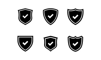 Fototapete - Symbol security protection logo