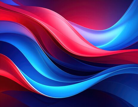 Gradient blue-red abstract background.